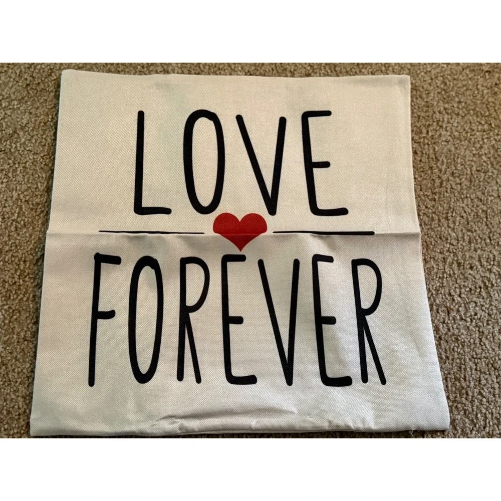 Ohok Valentine's Day Throw Pillow Covers‎ Set of 4 Gnomes Love Rae Dunn Style
